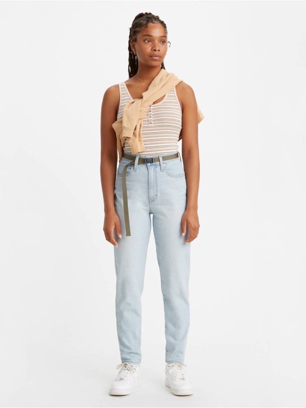 Levi’s Light Blue High-Rise Taper Jeans **TAILORED**